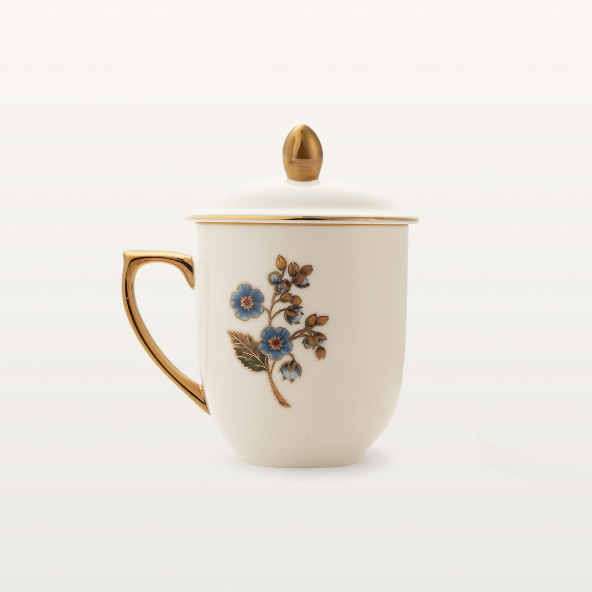 Forget-Me-Not Porcelain Cup