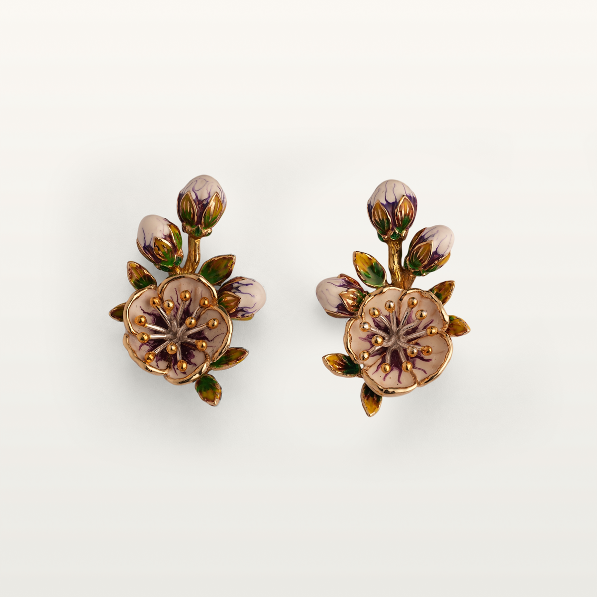 Apricot Blossom Earring