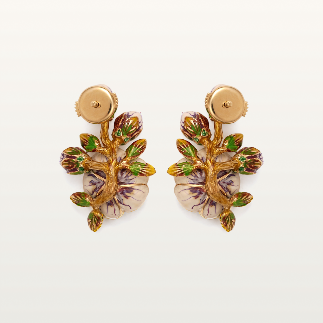 Apricot Blossom Earring