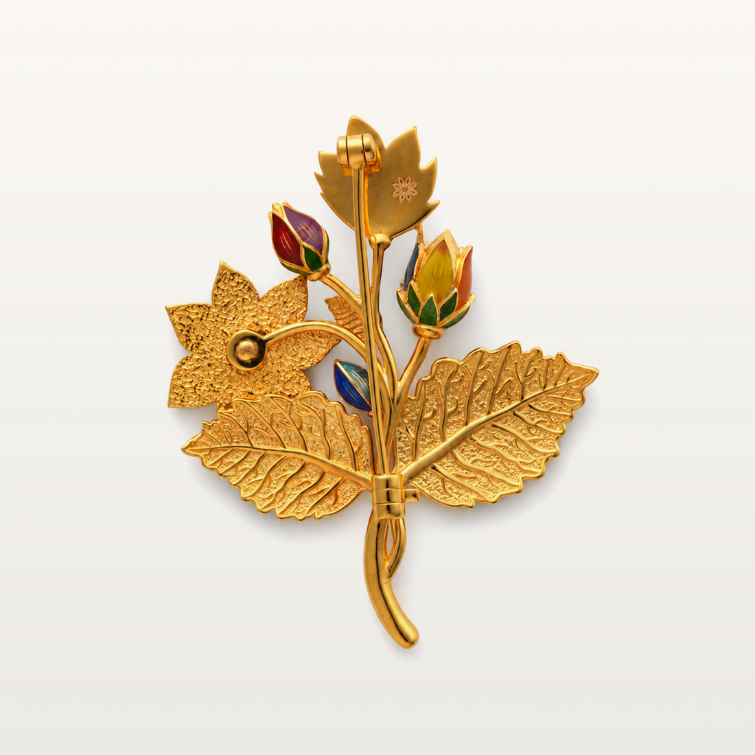 Seven-Plated flower Brooch
