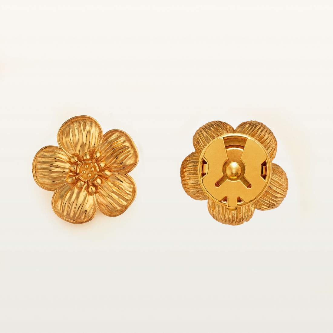 Forget-Me-Not Button Cover