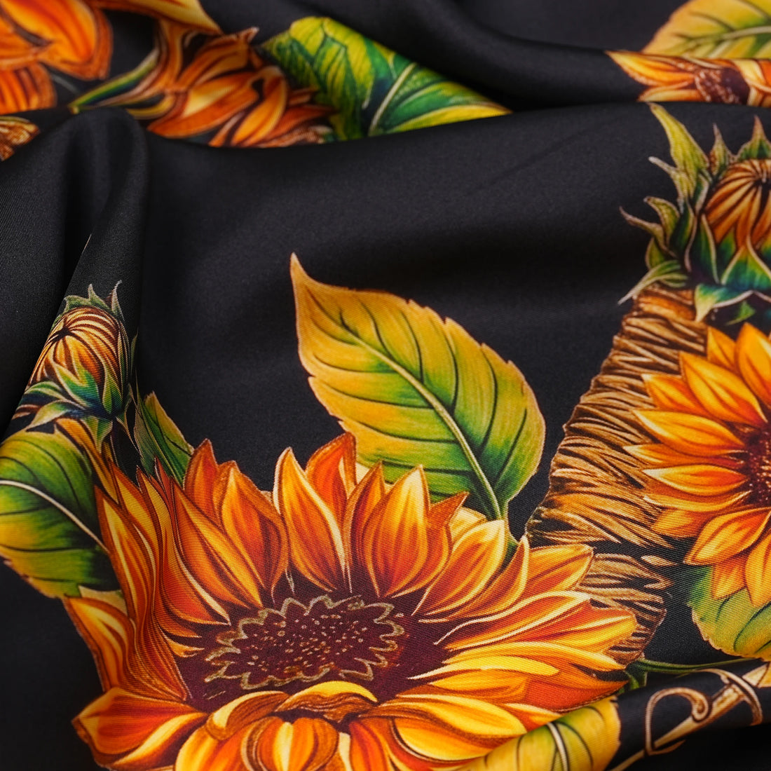 Sunflower Silk Scarf