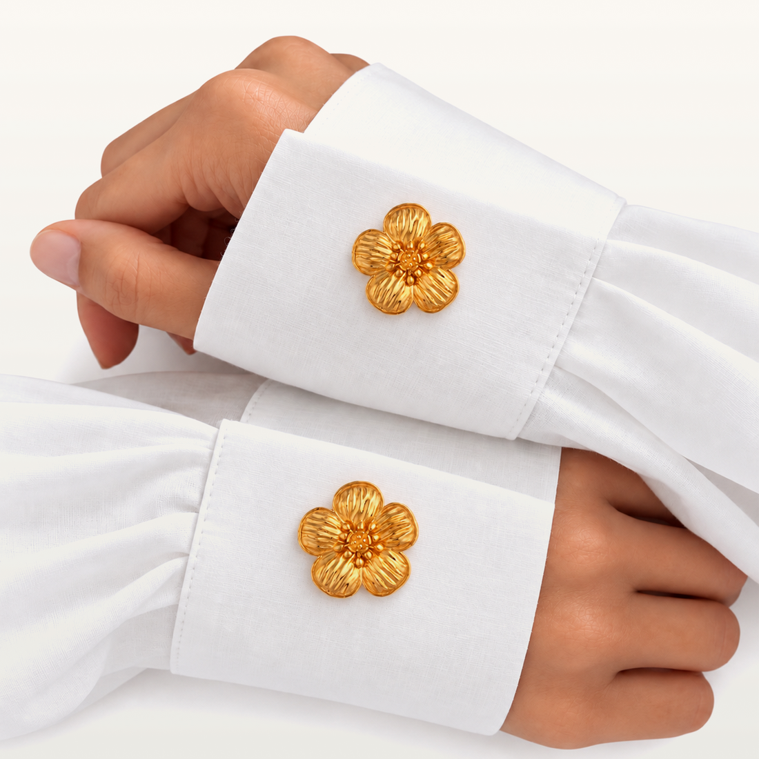 Forget-Me-Not Button Cover