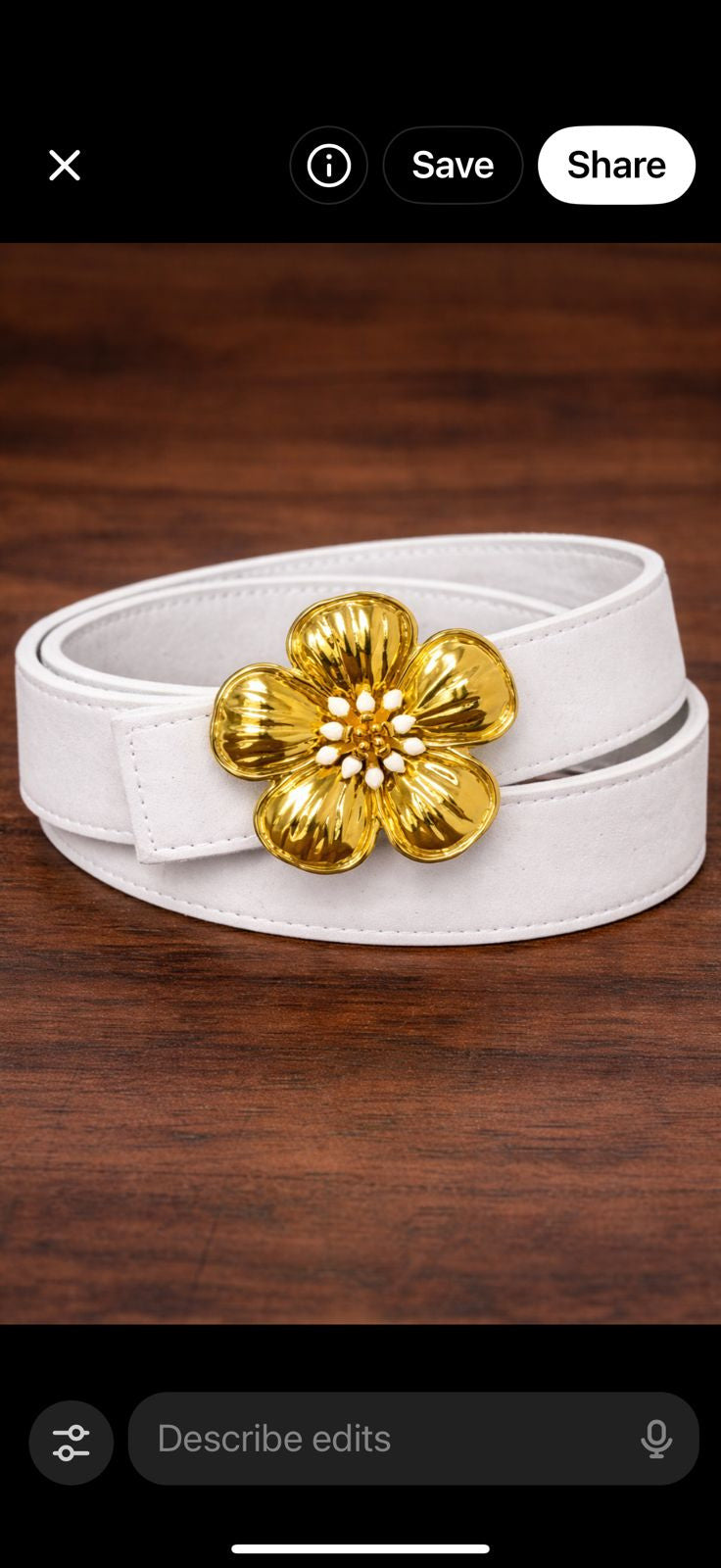 Forget-Me-Not Belt by ARPENIK